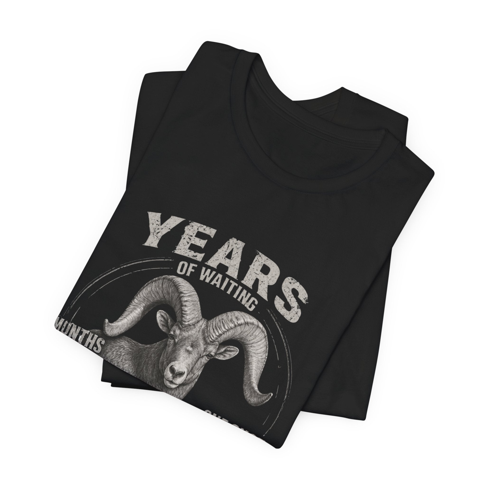 Rams Head 'Years of Waiting, Send It' Tee | Mountain Hunting Shirt