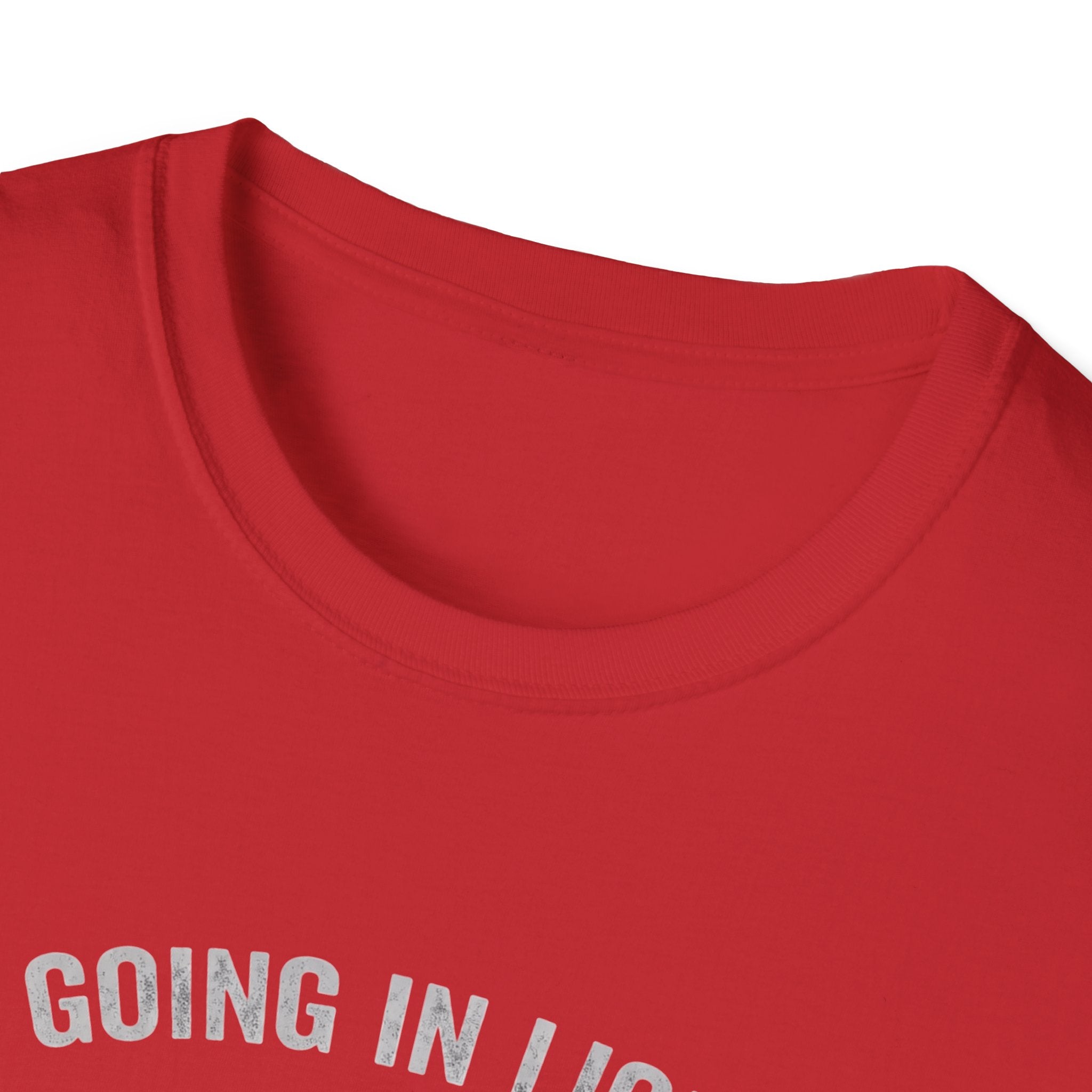 T-Shirt — 'Going in Light, Coming Out Heavy' Elk Packout Graphic