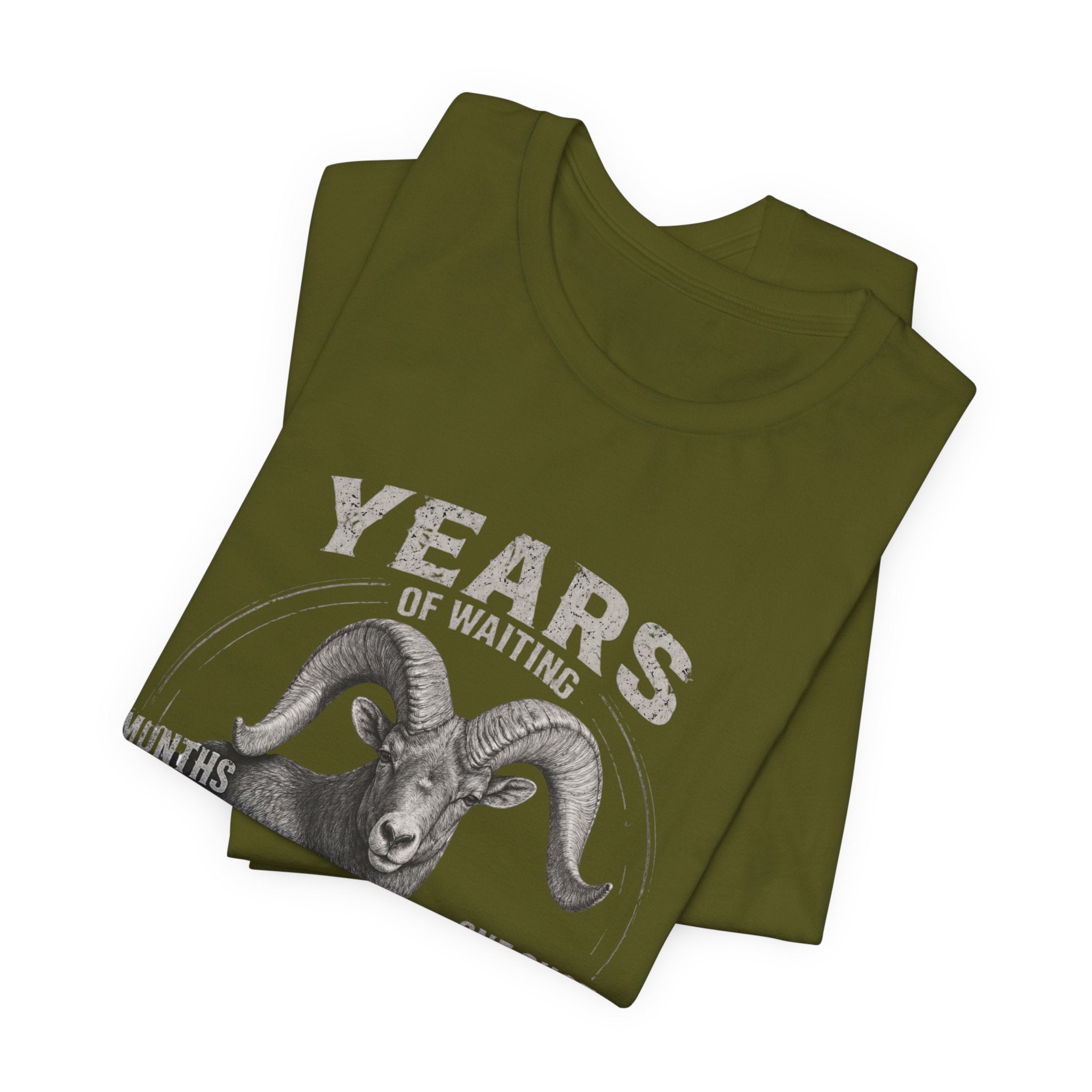 Rams Head 'Years of Waiting, Send It' Tee | Mountain Hunting Shirt